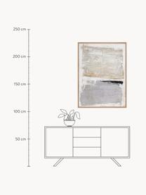 Ręcznie malowany obraz na płótnie w drewnianej ramie Scenario, Stelaż: drewno sosnowe, Design 2, S 92 x W 120 cm