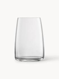 Verres à eau en cristal Vivid Senses, 4 pièces, Verre cristal Tritan

Apportez l'éclat du cristal à votre table ! Ce verre est d'une transparence exceptionnelle et d'un poids agréable, ce qui lui donne une sensation de qualité et un aspect élégant. De plus, les coupes fines rendent chaque pièce unique, en faisant un objet à la fois pratique et esthétique, Transparent, Ø 8 x haut. 12 cm, 500 ml