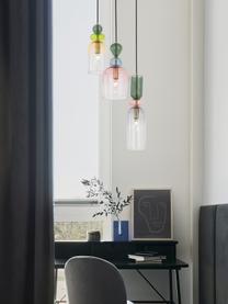 Cluster hanglamp Murano, Goudkleurig, meerkleurig, Ø 42 cm