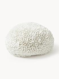 Design decoratief object Coral, Vaas: polyresin, Wit, Ø 18 x H 10 cm