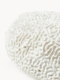 Design decoratief object Coral, Vaas: polyresin, Wit, Ø 18 x H 10 cm