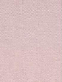 Pościel lniana z efektem sprania Nature, Blady różowy, 135 x 200 cm + 1 poduszka 80 x 80 cm