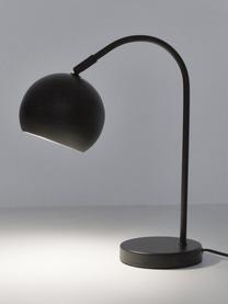 Schreibtischlampe Vancouver in Schwarz, Lampenschirm: Metall, pulverbeschichtet, Schwarz, Ø 15 x H 40 cm
