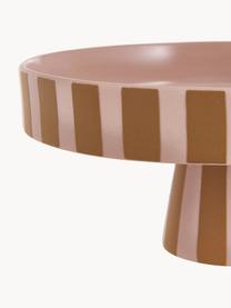 Plat à gâteaux en céramique Toppu, Céramique, Rose pâle, terracotta, Ø 20 x haut. 9 cm