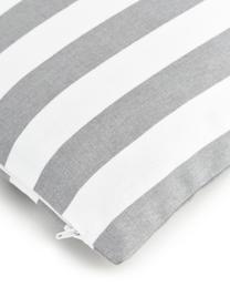 Housse de coussin rayures grises Timon, Gris