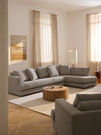 XL Ecksofa Tribeca, Bezug: 100 % Polyester Der strap, Gestell: Buchenholz, Kiefernholz, , Füße: Kiefernholz Dieses Produk, Webstoff Taupe, B 326 x T 192 cm, Eckteil rechts