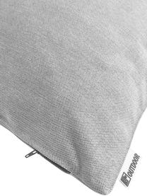 Outdoor kussen Olef, met vulling, 100% katoen, Lichtgrijs, B 45 x L 45 cm