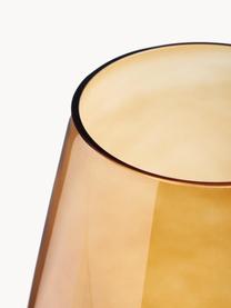 Vase en verre soufflé bouche Joyce, Verre, Vert, Ø 17 x haut. 21 cm