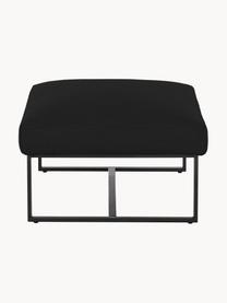 Chaise lounge Andy, 2 élém., Tissu anthracite, Lot de différentes tailles