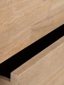 Cómoda Marni, Patas: madera de alcanfor, Tablero: tablero de fibras de dens, Madera, An 100 x Al 80 cm