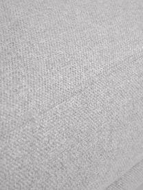Divano letto 3 posti Fluente, Rivestimento: 80% poliestere, 20% Ramie, Struttura: legno di pino massiccio, , Piedini: metallo verniciato a polv, Tessuto grigio chiaro, Larg. 220 x Prof. 88 cm