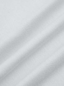 Pościel z flaneli Biba, Jasny szary, 135 x 200 cm + 1 poduszka 80 x 80 cm