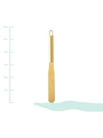 Goldfarbenes Glasurmesser Pallet aus Edelstahl, Edelstahl, beschichtet, Messingfarben, L 29 cm