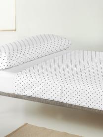 Sábana encimera Febo, Algodón
El algodón da una sensación agradable y suave en la piel, absorbe bien la humedad y es adecuado para personas alérgicas, Blanco, gris, Cama 90 cm (160 x 270 cm)