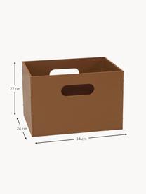 Dřevěný úložný box Kiddo, Dýha z březového dřeva, lakovaná

Tento produkt je vyroben z udržitelných zdrojů dřeva s certifikací FSC®., Hnědá, Š 34 cm, H 24 cm