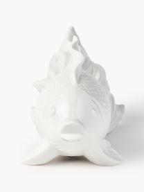 Porcelánová dekorace Favignana, Porcelán, Tlumeně bílá, Š 26 cm, V 14 cm