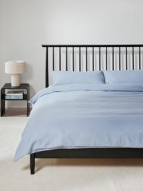 Flanell-Bettdeckenbezug Biba, Webart: Flanell, Hellblau, B 200 x L 200 cm