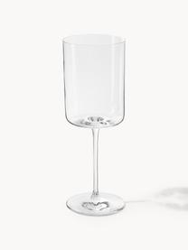 Copas de vino tinto Xavia, 4 uds., Cristal, Transparente, Ø 8 x Al 22 cm, 420 ml