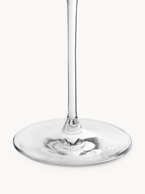 Copas de vino tinto Xavia, 4 uds., Cristal, Transparente, Ø 8 x Al 22 cm, 420 ml