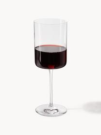 Verres à vin rouge en cristal Xavia, 4 pièces, Cristal, Transparent, Ø 8 x haut. 22 cm, 420 ml