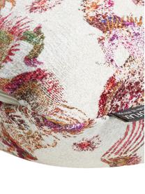 Kussenhoes Dragon met drakenmotief, 57 % viscose, 43 % polyester, Wit, multicolour, 45 x 45 cm