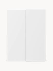 Szafa modułowa z drzwiami przesuwnymi Leon, 150 cm, różne warianty, Korpus: płyta wiórowa z certyfika, Biały, S 150 x W 200 cm, Classic