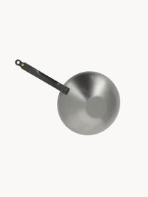 Wok con cera d'api Mineral B, Acciaio laminato con cera d'api, Argentato, Ø 32 x Alt. 20 cm