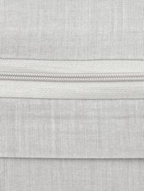 Pościel z bawełny z efektem sprania Arlene, Jasny szarobeżowy, 135 x 200 cm