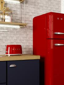 Tostadora compacta 50's Style, Acero inoxidable pintado, Rojo brillante, An 31 x F 20 cm