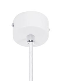 Petite suspension moderne Aila, Blanc, Ø 6 x haut. 20 cm