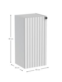 Koupelnová nástěnná skříňka Emil, Š 40 cm, Světle šedá, Š 42 cm, V 85 cm
