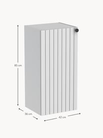 Bad-Hängeschrank Emil, B 42 cm, links, Griffe: Metall, beschichtet, Hellgrau, B 42 x H 85 cm