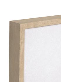 Gerahmter Digitaldruck Izem Sun, Rahmen: Mitteldichte Holzfaserpla, Bild: Leinwand, Beige, Braun, Altrosa, Weiß, B 40 x H 40 cm
