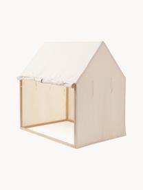 Maison de jeu en coton bio House, Blanc cassé, larg. 110 x haut. 124 cm