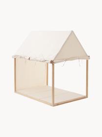 Maison de jeu en coton bio House, Blanc cassé, larg. 110 x haut. 124 cm