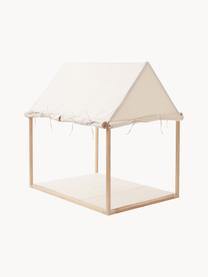 Maison de jeu en coton bio House, Blanc cassé, larg. 110 x haut. 124 cm