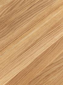 Eettafel Oliver van eikenhout, verschillende formaten, Tafelblad: massief geolied eikenhout, Poten: gepoedercoat metaalkleuri, Eikenhout, wit, B 140 x D 90 cm
