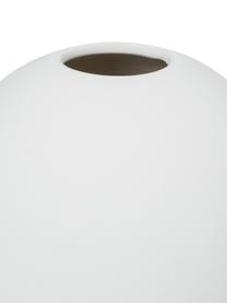 Ręcznie wykonany wazon Ball, Ceramika, Biały, Ø 10 x W 10 cm