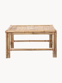 Table basse en bambou Sole, Bambou, Beige, larg. 90 x haut. 50 cm