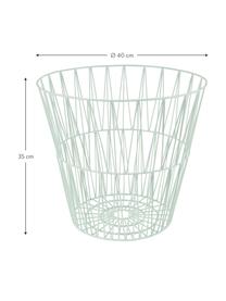 Kosz na śmieci Cape Town, Żeliwo, Niebieski, W 35 cm