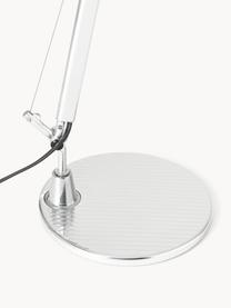 Nastavitelná lampa na psací stůl Tolomeo Micro, Stříbrná, Š 45 cm, V 37-73 cm