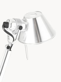 Nastavitelná lampa na psací stůl Tolomeo Micro, Stříbrná, Š 45 cm, V 37-73 cm