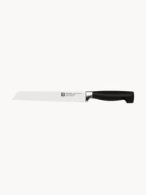 Cuchillo de pan Four Star, Plateado, negro, L 33 cm