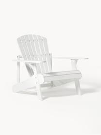 Liegestuhl Charlie aus Akazienholz, Akazienholz, lackiert, Weiss, B 82 x H 85 cm