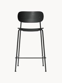 Tabouret de bar Co, Noir, larg. 48 x long. 94 cm