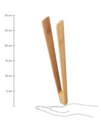 Pinzas de cocina Juno, Bambú, Marrón, An 5 x Al 30 cm