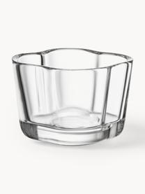 Teelichthalter Alvar Aalto, Glas, Transparent, Ø 9 x H 6 cm