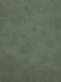 Silla tapizada en cuero sintético Iskia, Tapizado: cuero sintético (95% poli, Estructura: aglomerado, Patas: metal, Verde, negro, An 54 x F 55 cm