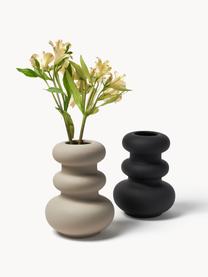 Váza z kameniny Cathy, Kamenina, Světle béžová, Ø 18 cm, V 24 cm