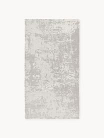 Tapis à poils ras tissé main Nantes, 100 % polyester, certifié GRS, Grège, larg. 80 x long. 150 cm (taille XS)